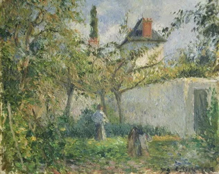 Jardin potager et verger, Pontoise, 1878